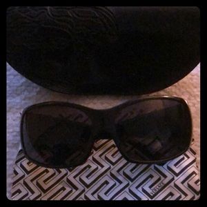Versace wrap around sunglasses